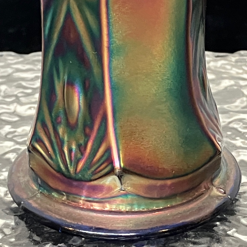 Fenton Iridescent Glass Vase - Picture 3 of 8